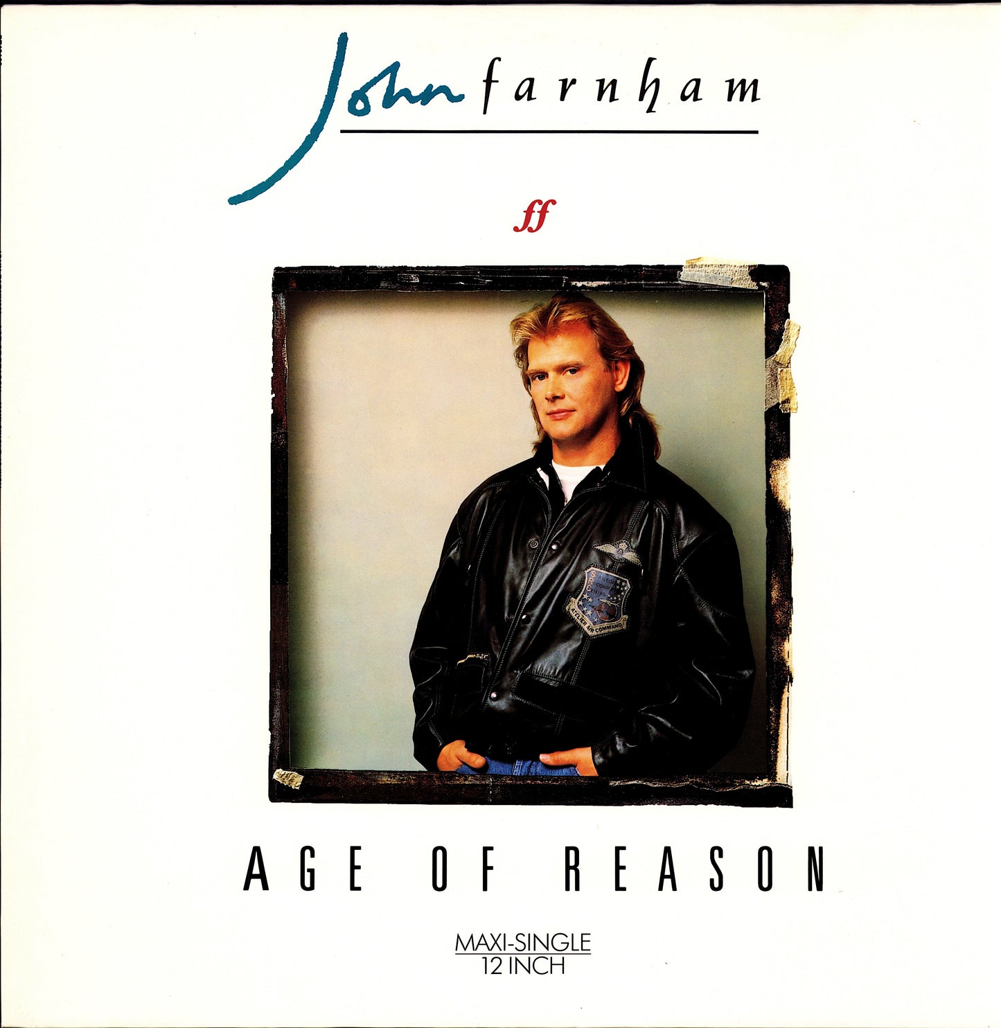 John Farnham – Age Of Reason Vinyl 12" | EU Original | 1988