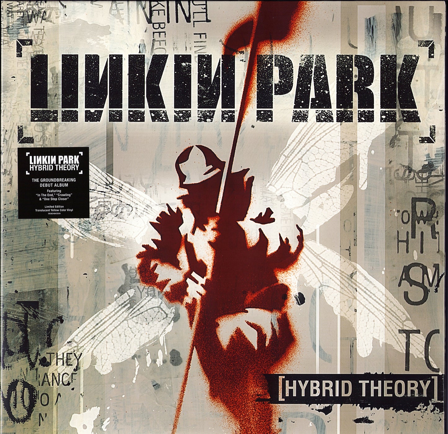 Linkin Park - ‎Hybrid Theory Translucent Yellow Vinyl Limited Edition