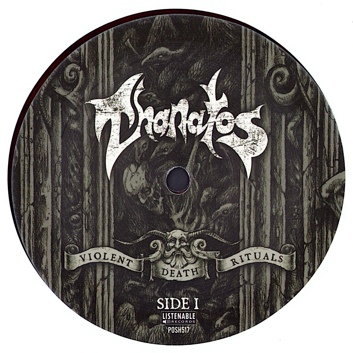 Thanatos - Violent Death Rituals Red Black Marbled Vinyl LP Limited Edition