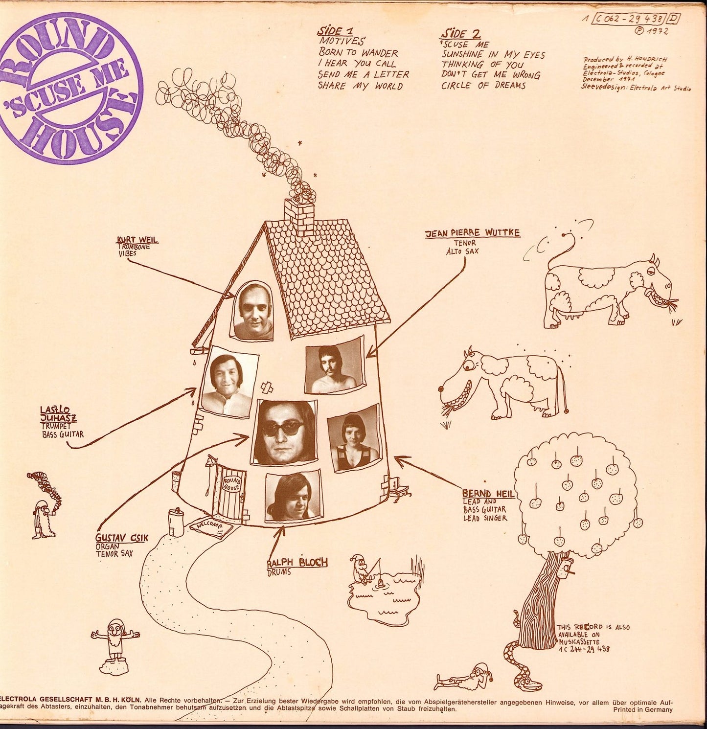 Round House - 'Scuse Me Vinyl LP