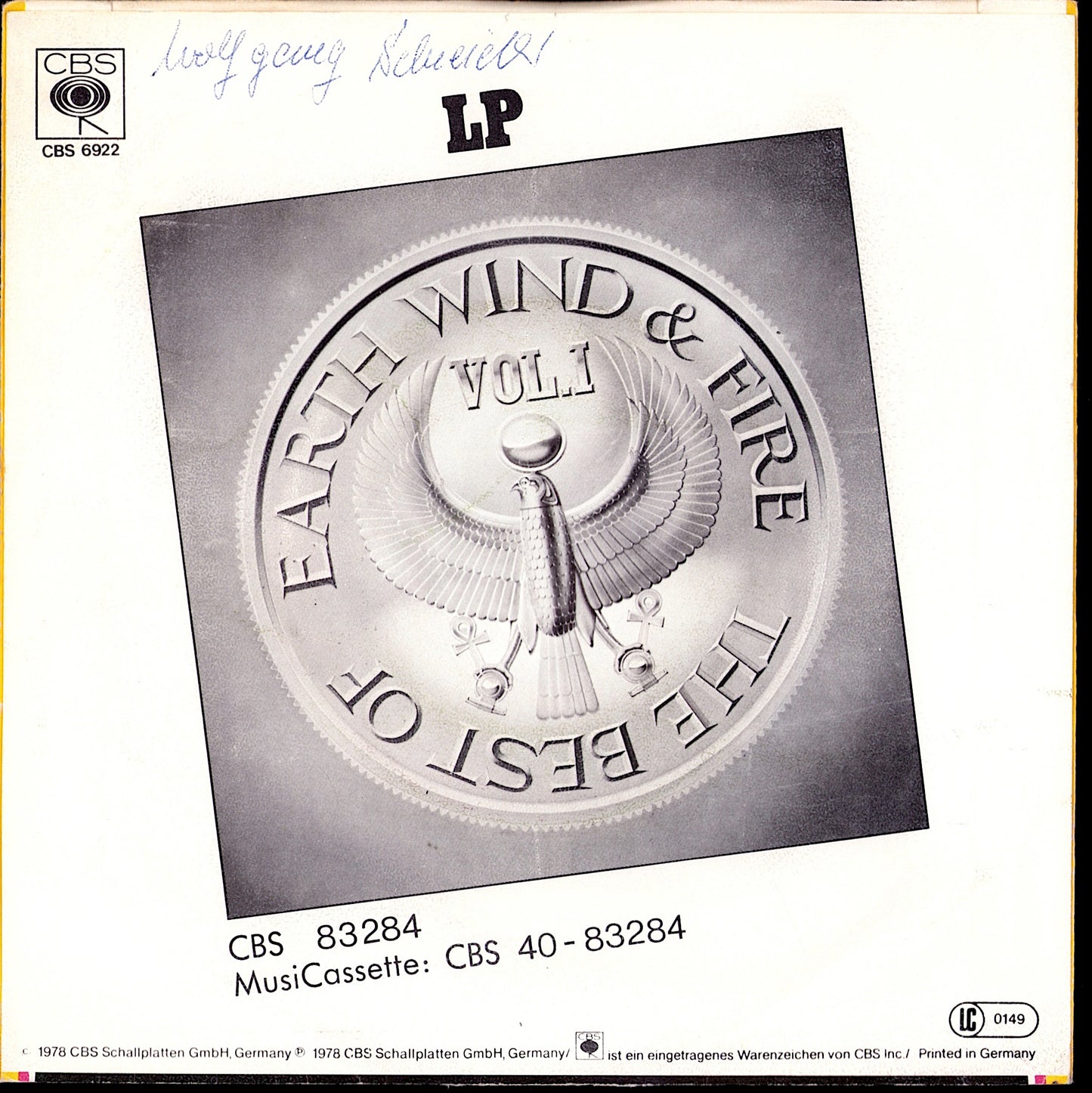 Earth, Wind & Fire – September Vinyl 7" | DE Original | 1978