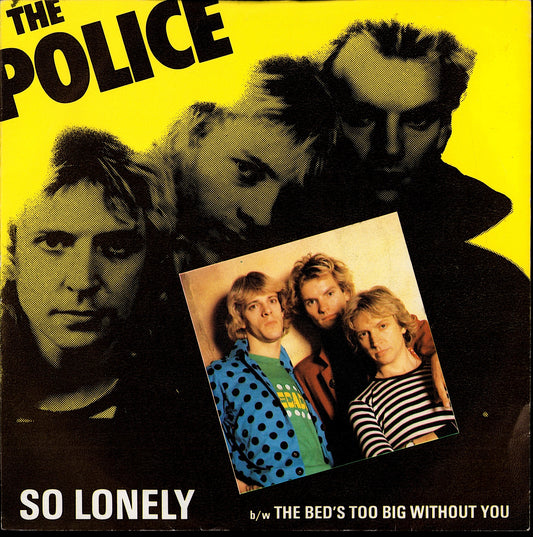 The Police – So Lonely Vinyl 7" | DE Original | 1979