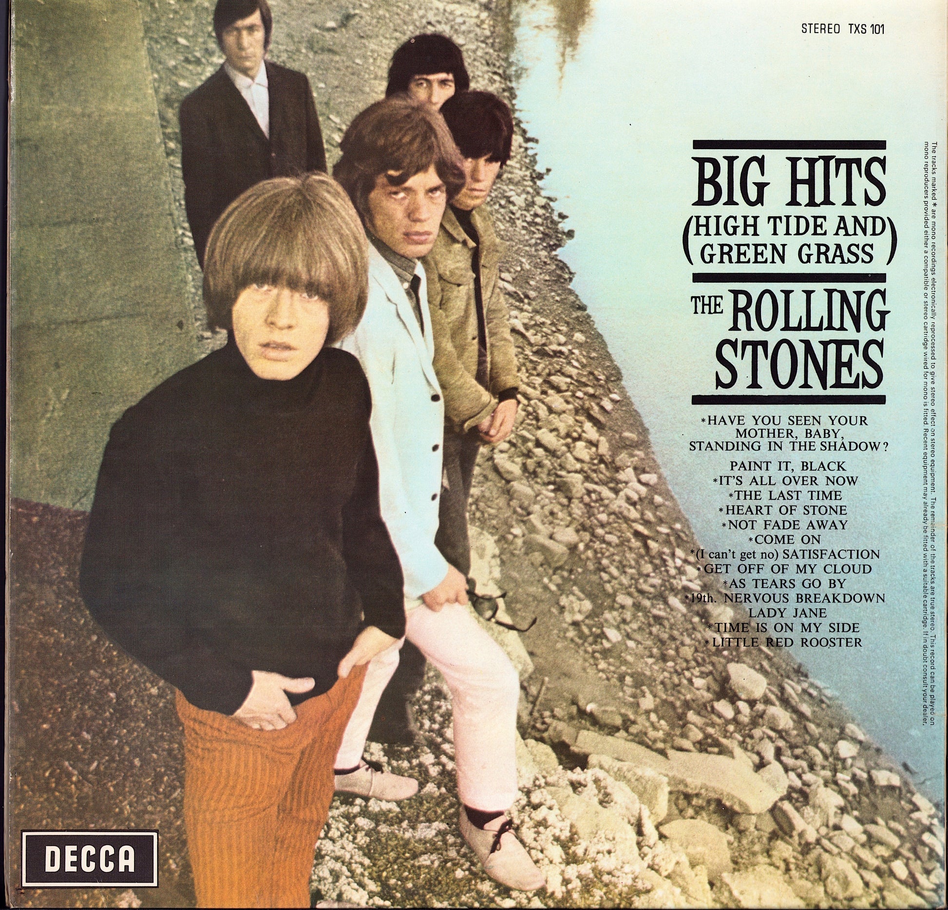 Rolling Stones ‎- Big Hits High Tide And Green Grass Vinyl LP