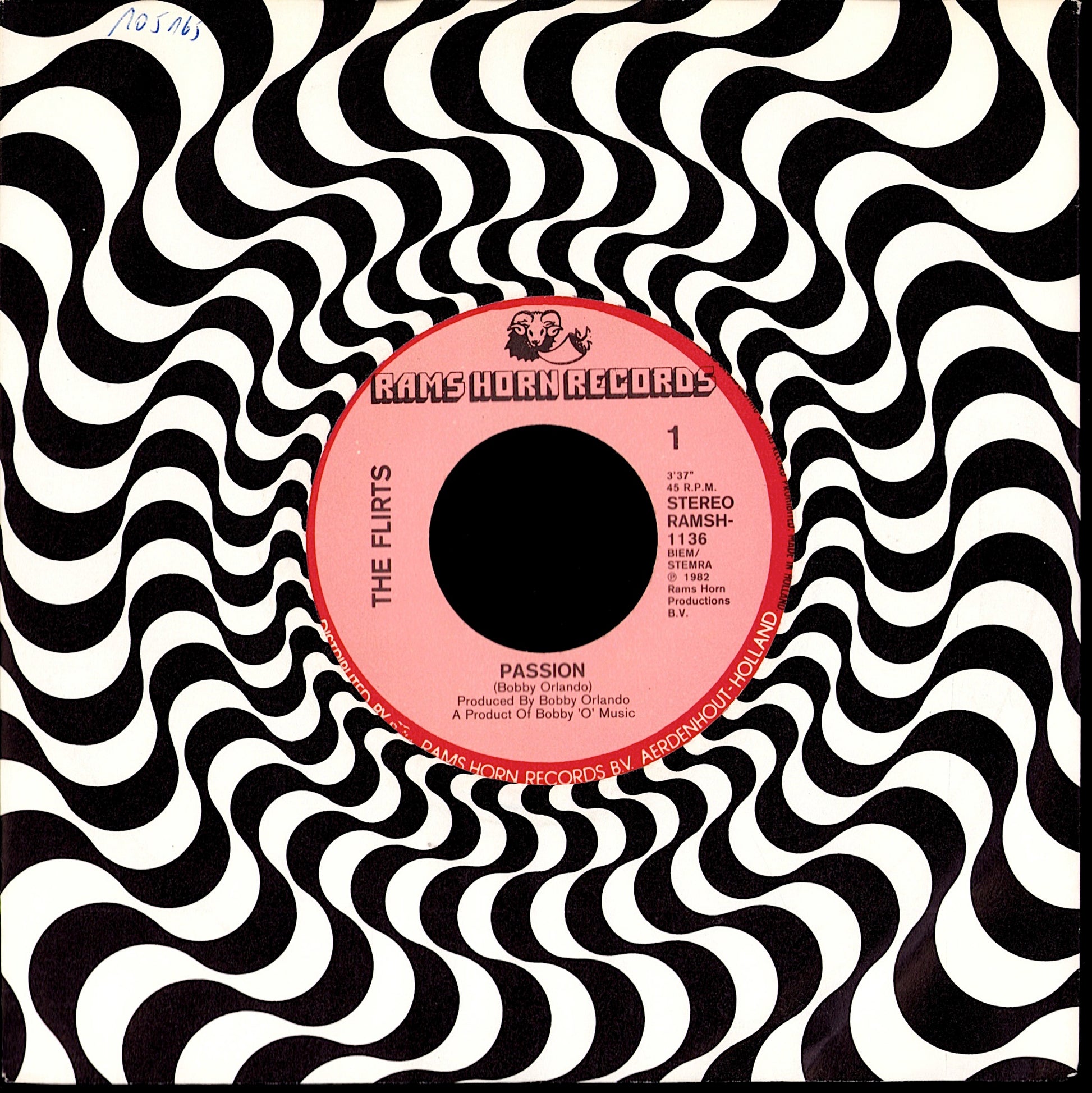 The Flirts – Passion Vinyl 7" | EU Original | 1982