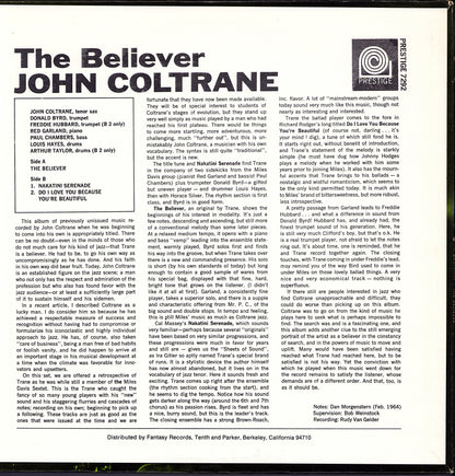 John Coltrane - The Believer Vinyl LP