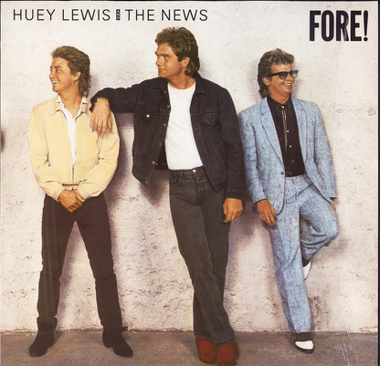 Huey Lewis And The News ‎– Fore! Vinyl LP