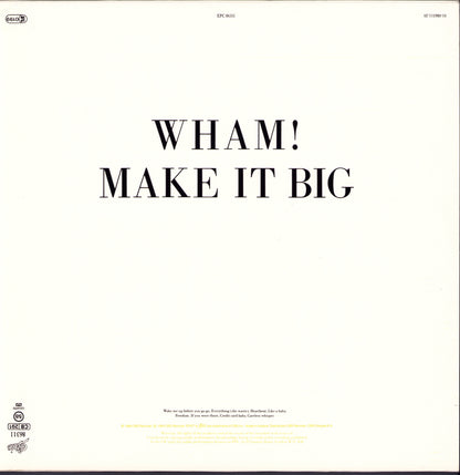 Wham! – Make It Big Vinyl LP