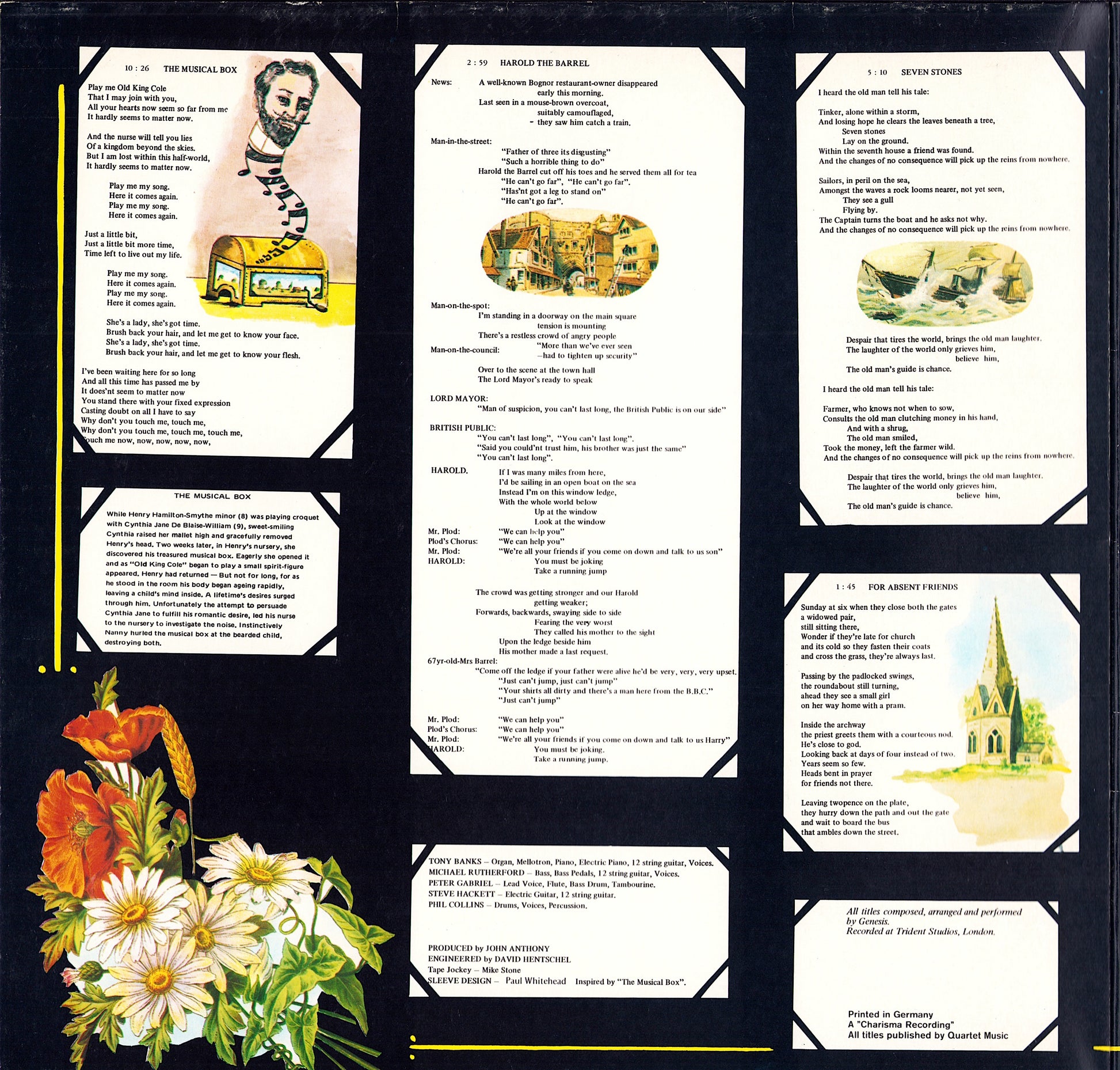 Genesis – Nursery Cryme Vinyl LP