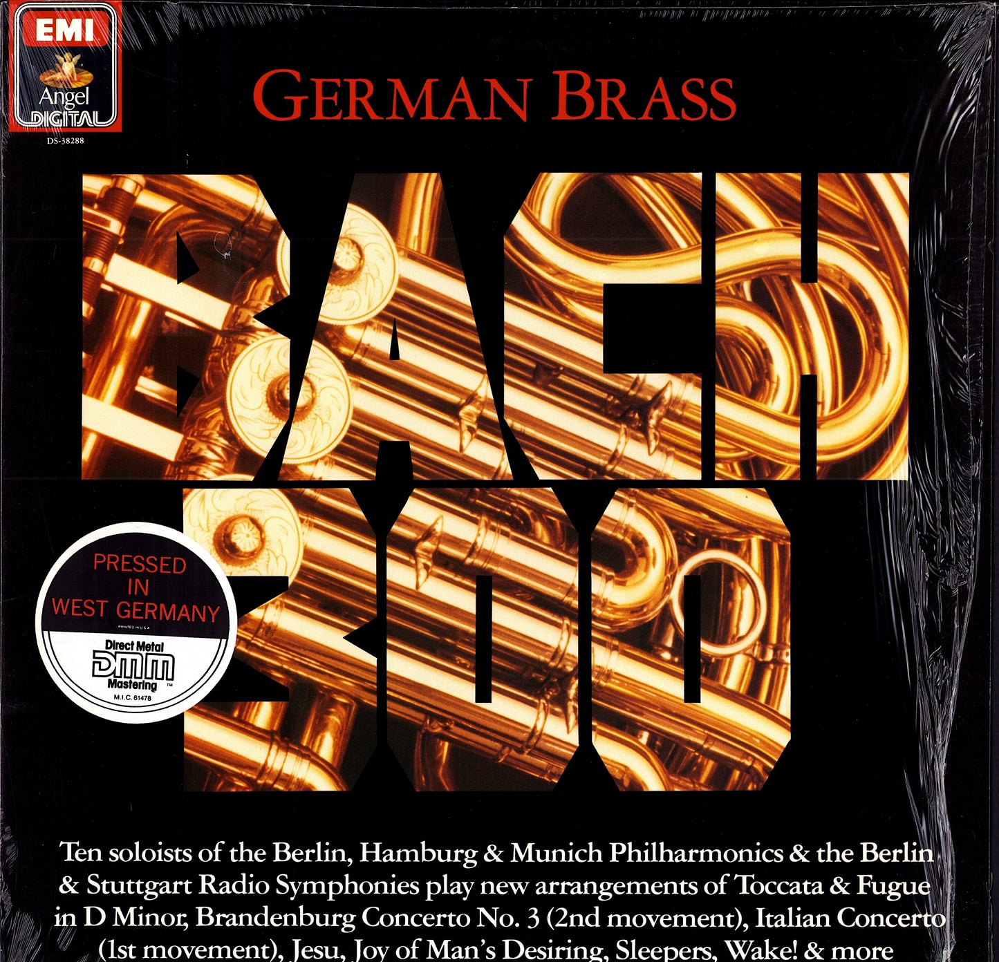 German Brass – Bach 300 Vinyl LP | EU Original | 1985