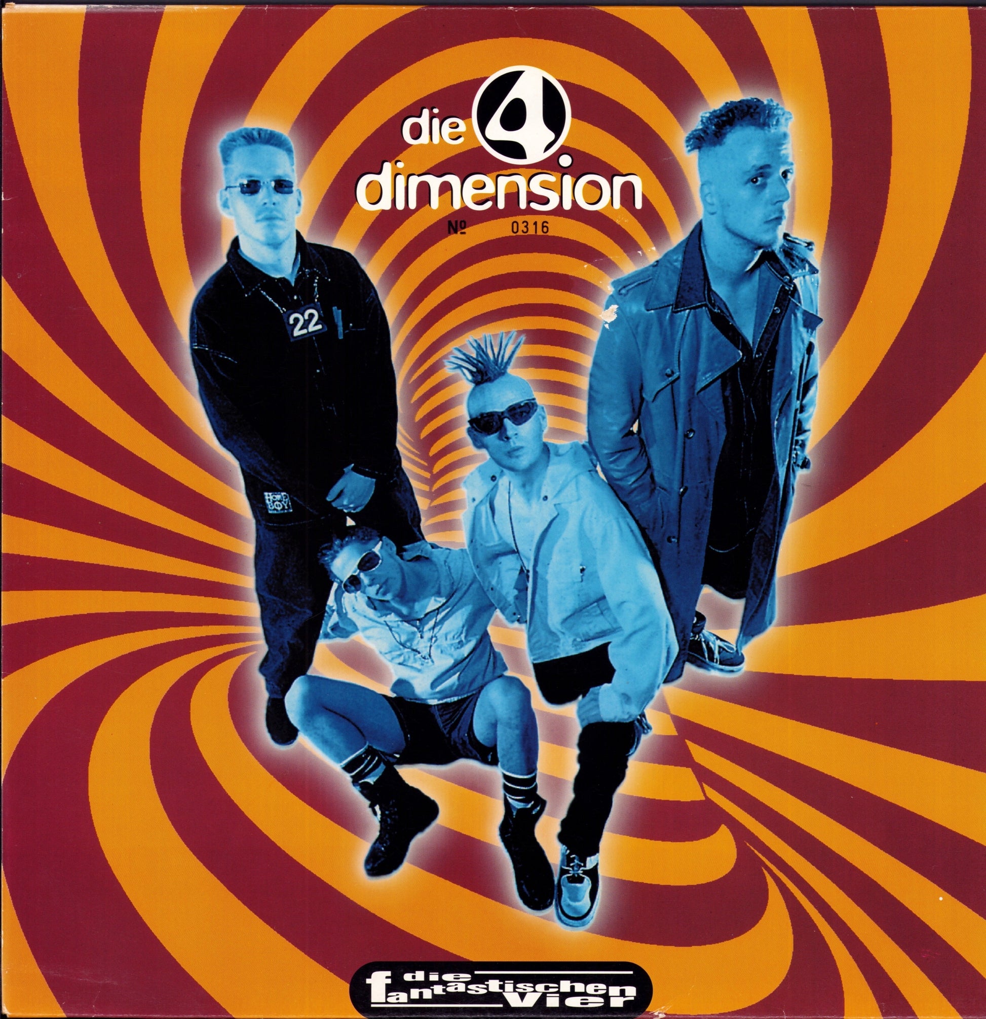 Die Fantastischen Vier ‎– Die 4. Dimension Vinyl LP Limited Edition 1993