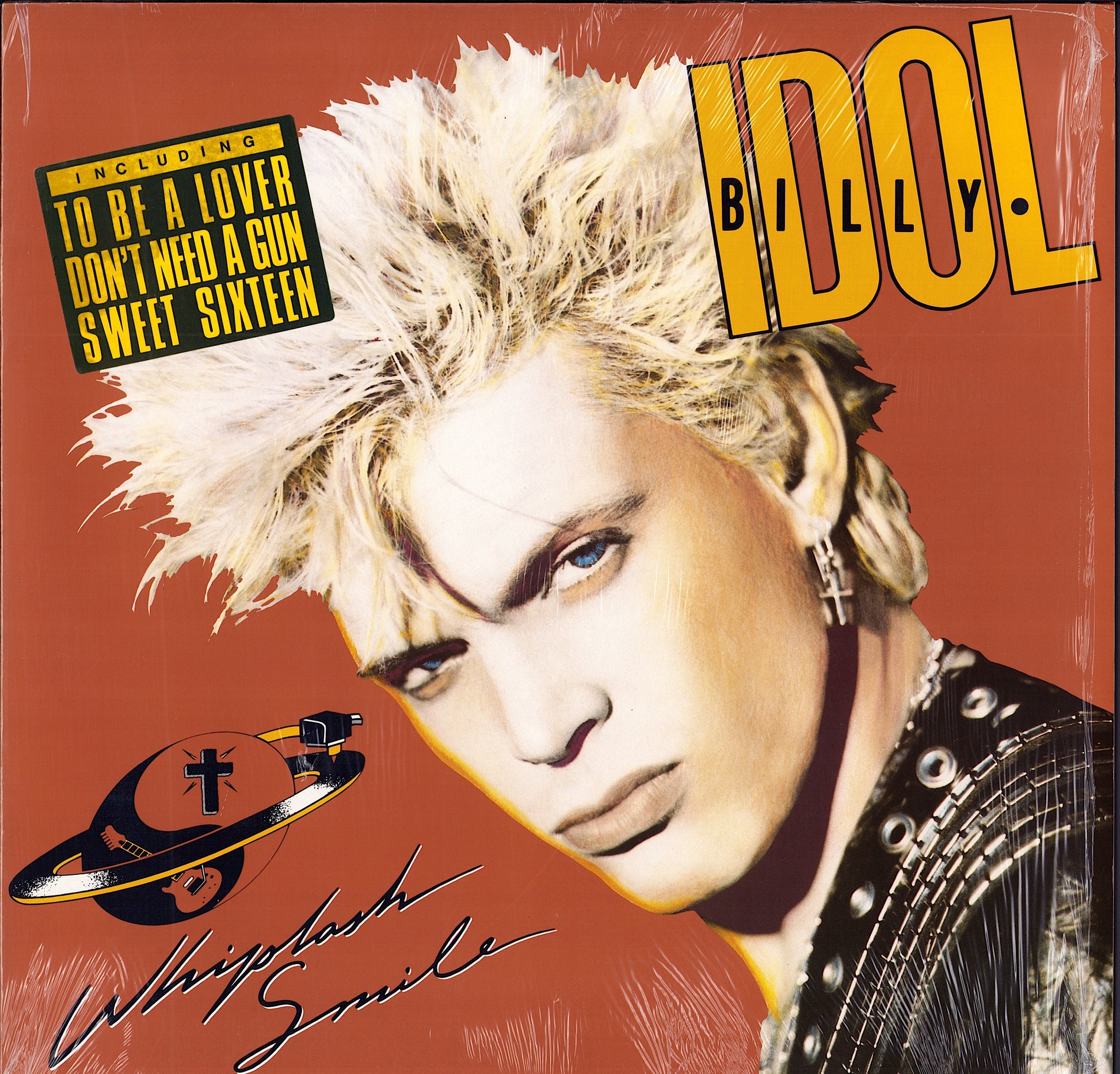 Billy Idol ‎- Whiplash Smile Vinyl LP