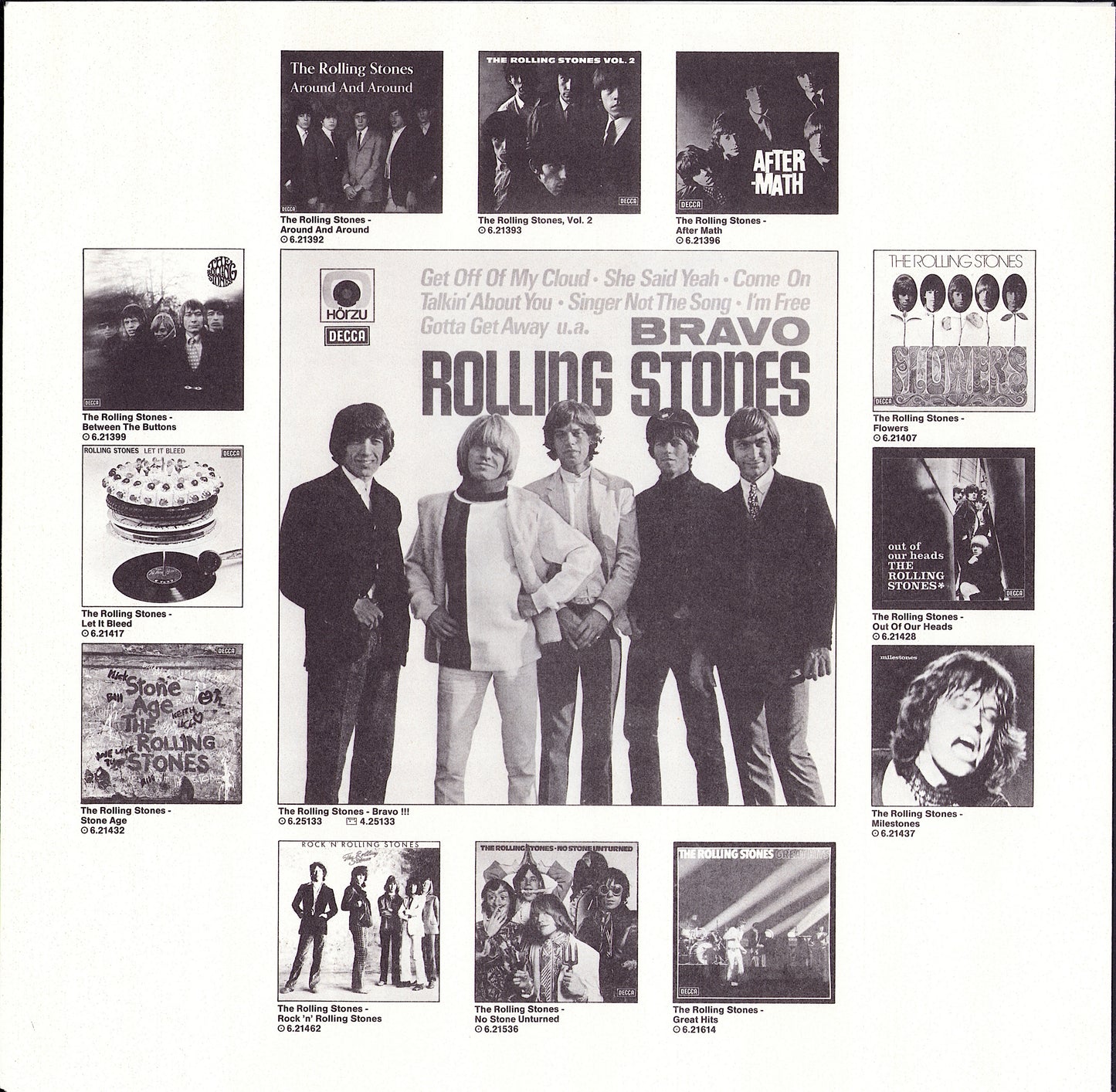 The Rolling Stones - Around and Around Vinyl LP