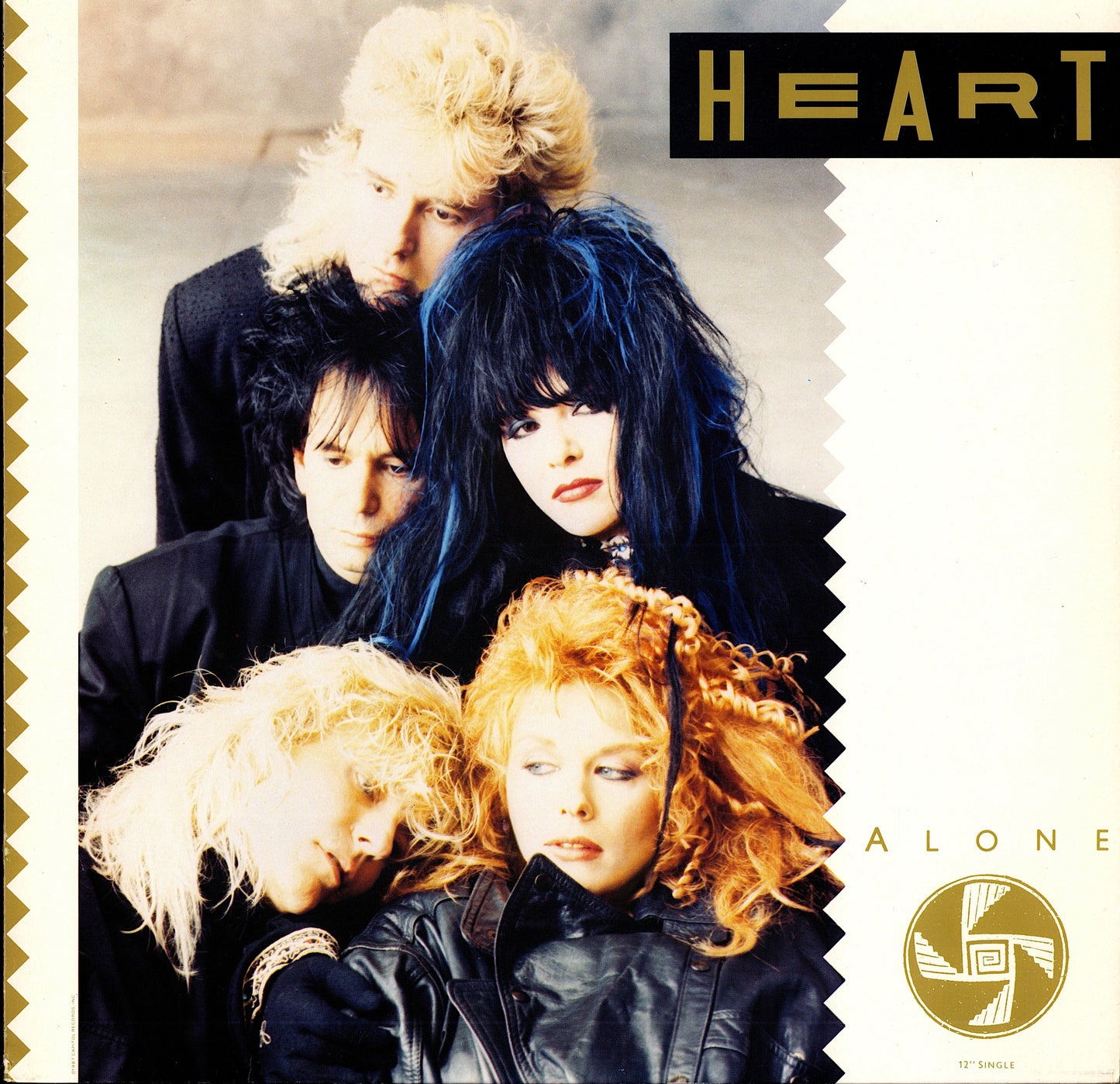 Heart – Alone Vinyl 12" | EU Original | 1987