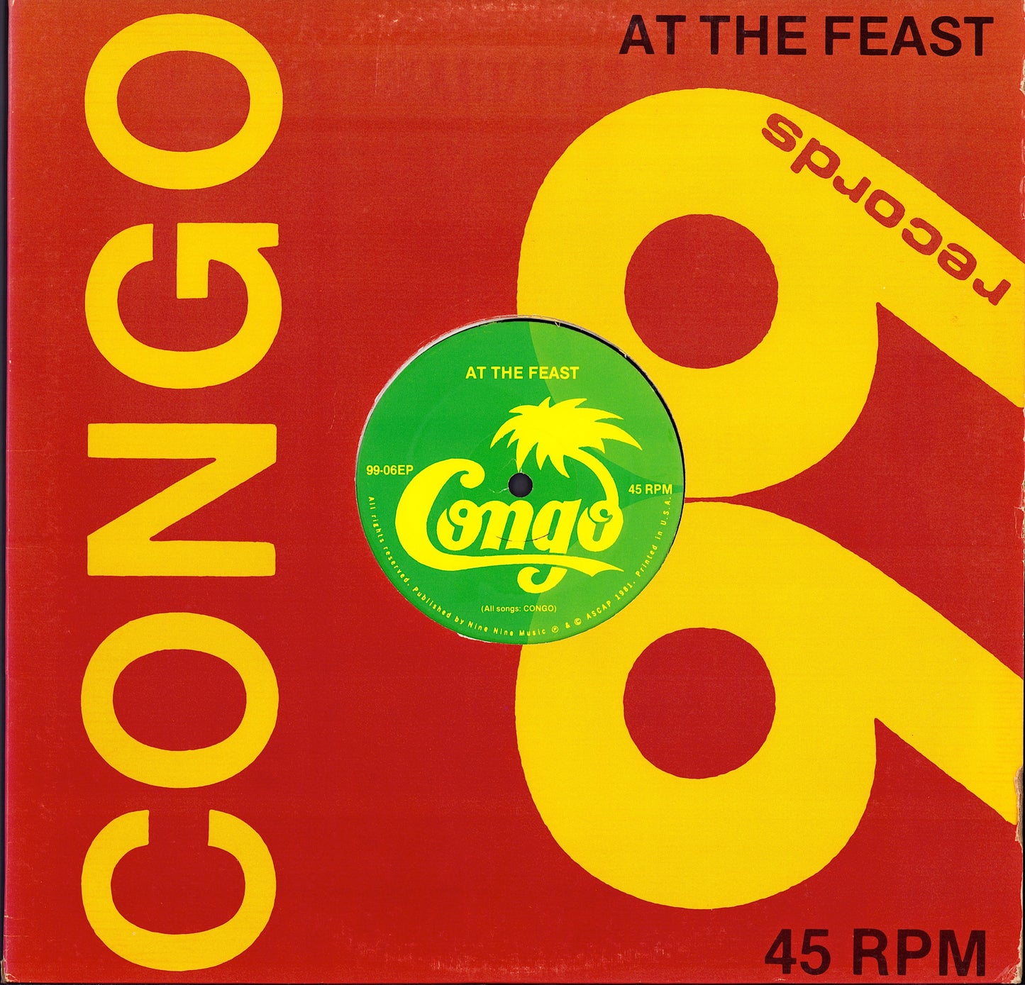 Congo - At The Feast / Music Maker Vinyl 12" EP