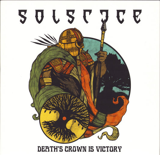 Solstice – Death's Crown Is Victory Orange Vinyl 12" Mini Album - Limited Edition
