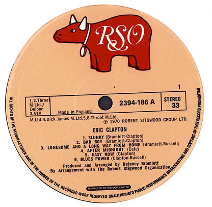 Eric Clapton - Eric Clapton Vinyl LP