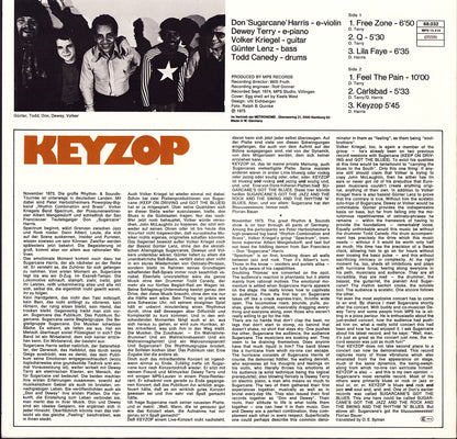 Don Sugarcane Harris - Keyzop Vinyl LP