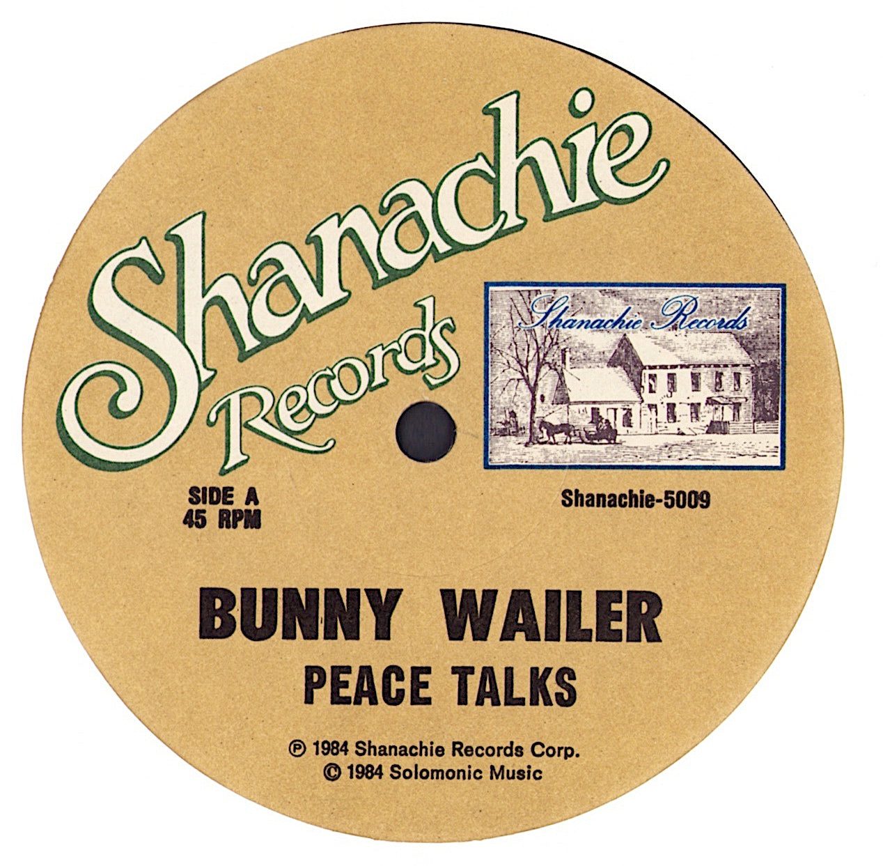 Bunny Wailer – Peace Talks / Rockers Vinyl 12" Maxi-Single