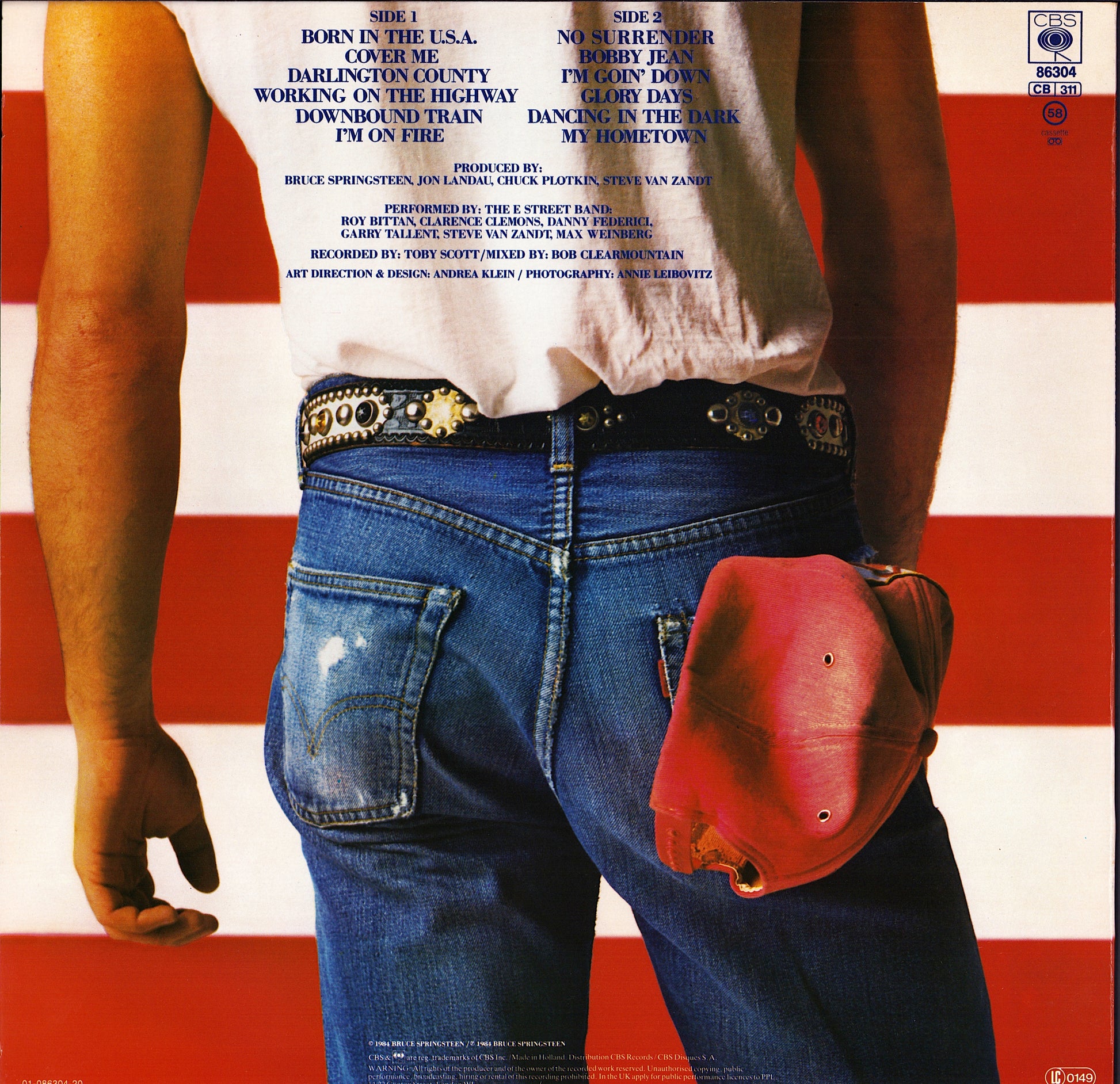 Bruce Springsteen - Born in the U.S.A. Vinyl LP