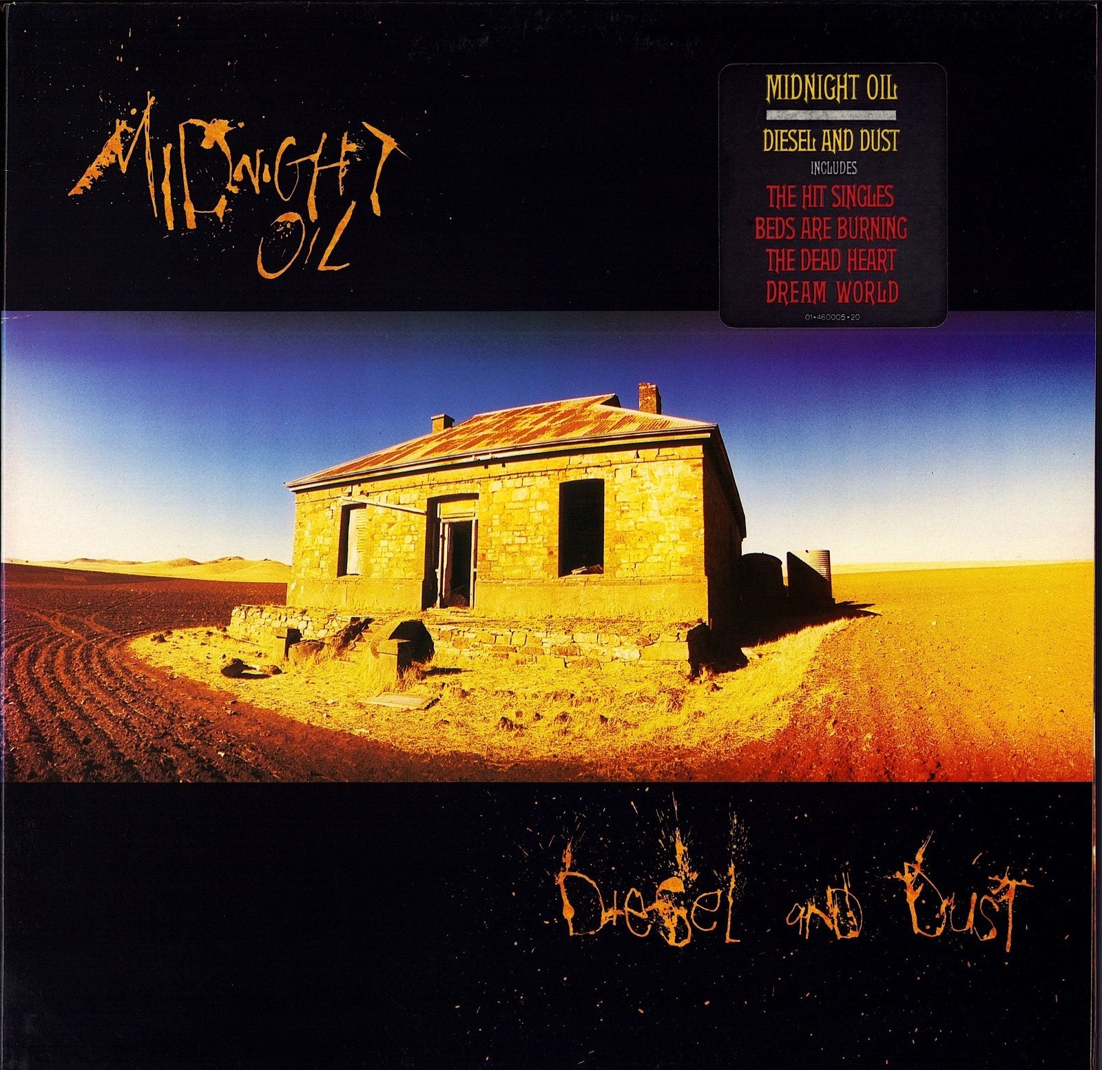 Midnight Oil ‎- Diesel and Dust Vinyl LP