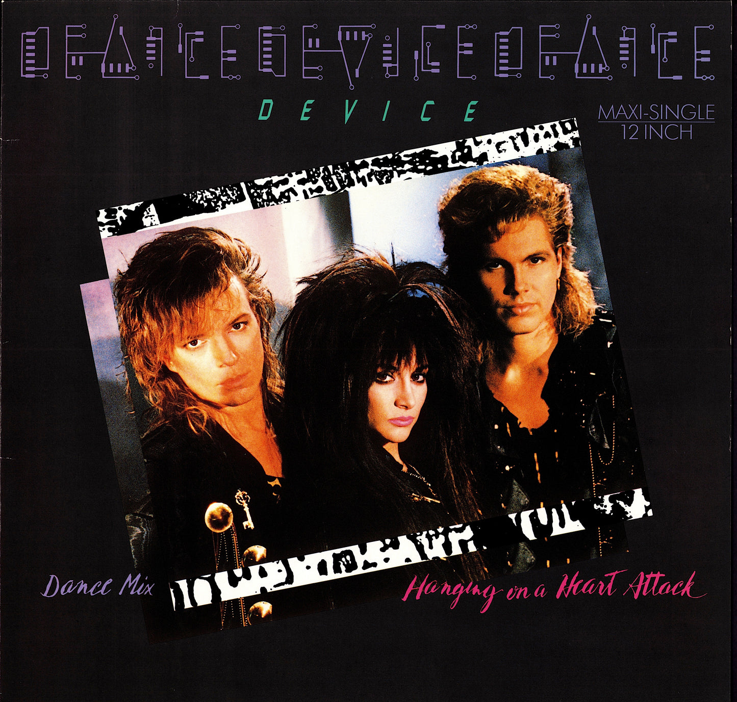 Device – Hanging On A Heart Attack Dance Mix Vinyl 12" Maxi-Single | EU Original | 1986