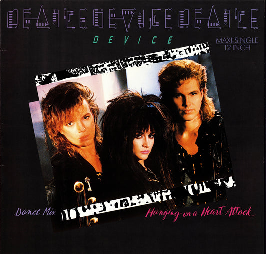 Device – Hanging On A Heart Attack Dance Mix Vinyl 12" Maxi-Single | EU Original | 1986