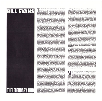 The Bill Evans Trio – The Legendary Trio Vinyl 5LP Box Set