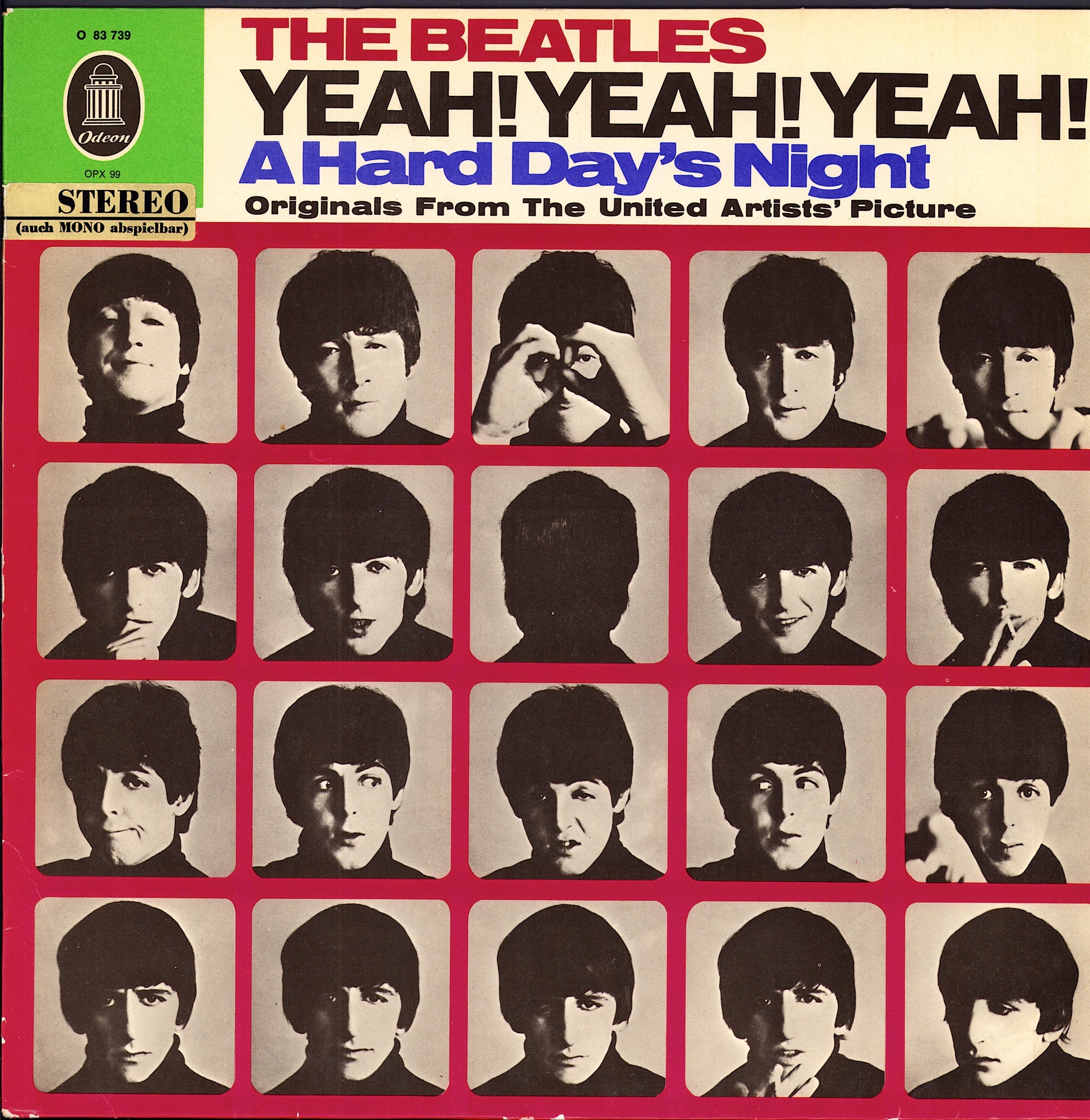 The Beatles – Yeah! Yeah! Yeah! (A Hard Day's Night) - Originals From The United Artists' Picture