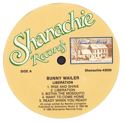 Bunny Wailer ‎- Liberation Vinyl LP