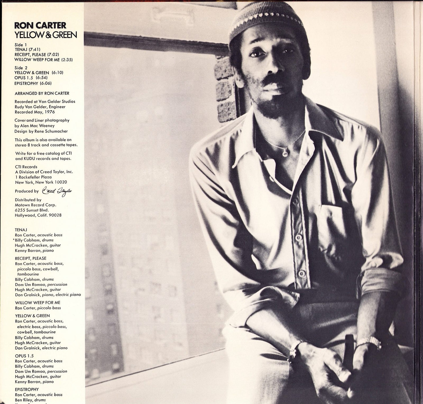 Ron Carter - Yellow & Green Vinyl LP