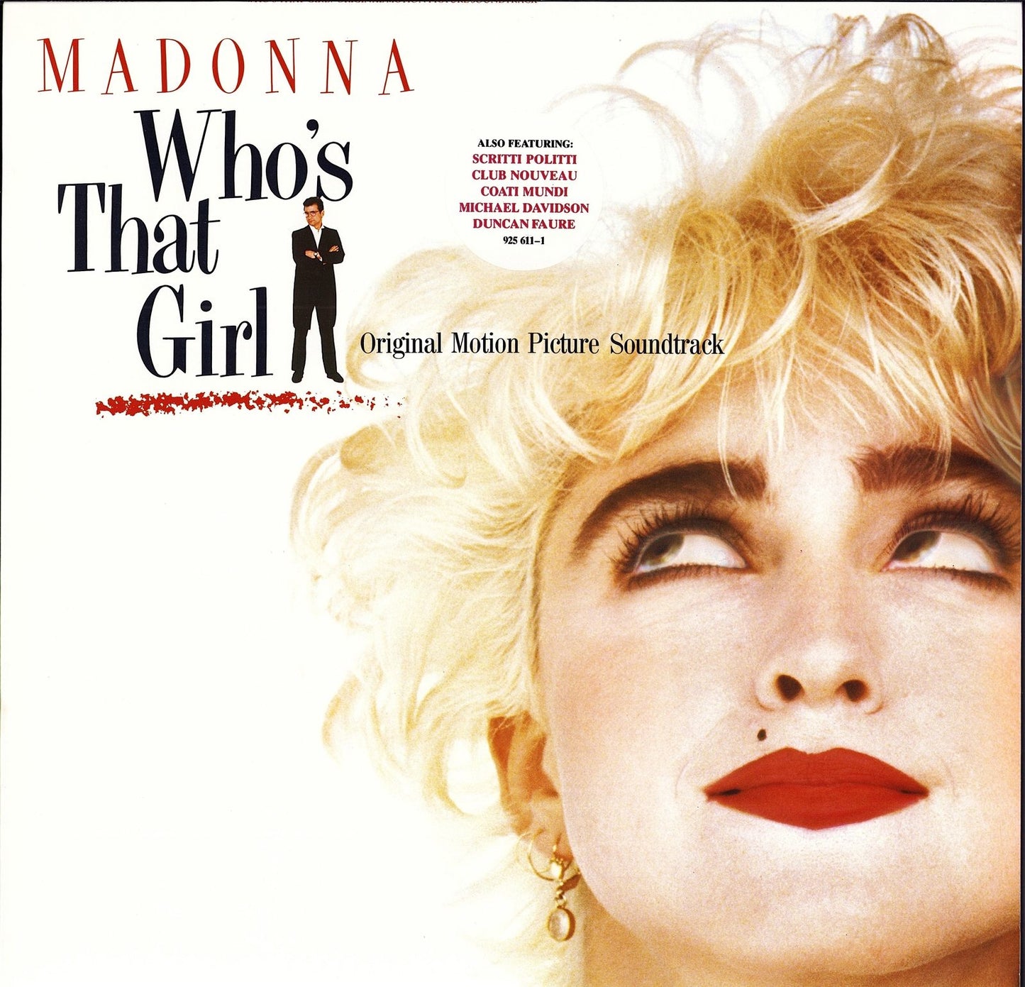 Madonna - Who´s That Girl Original Motion Picture Soundtrack Vinyl LP