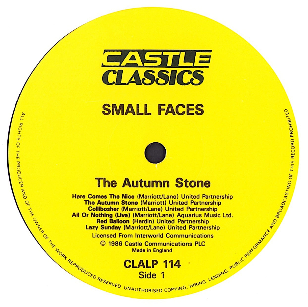 Small Faces - The Autumn Stone Vinyl 2LP