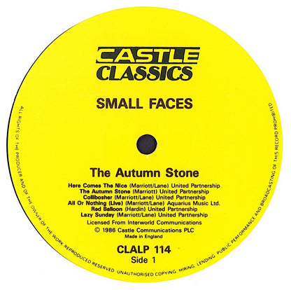 Small Faces - The Autumn Stone Vinyl 2LP