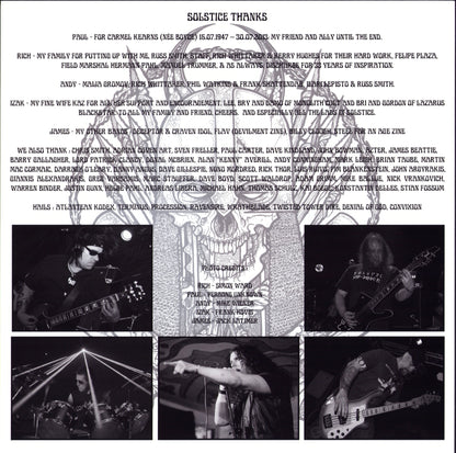 Solstice – Death's Crown Is Victory Orange Vinyl 12" Mini Album - Limited Edition