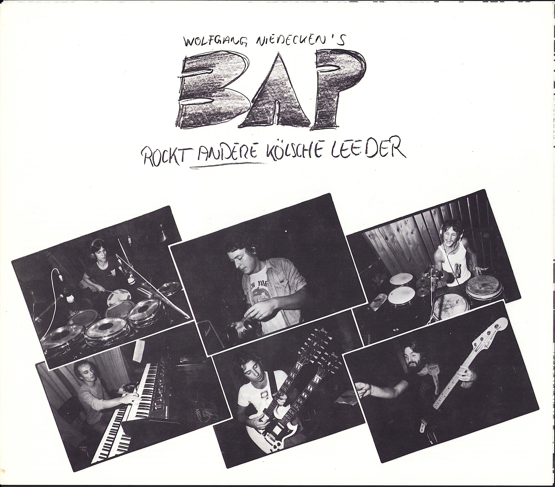 Wolfgang Niedecken's BAP ‎- Rockt Andere Kölsche Leeder Vinyl LP mit Postkarte