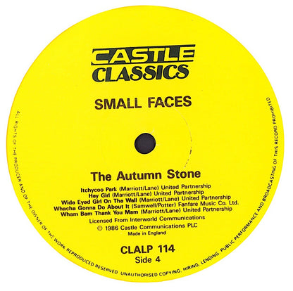 Small Faces - The Autumn Stone Vinyl 2LP