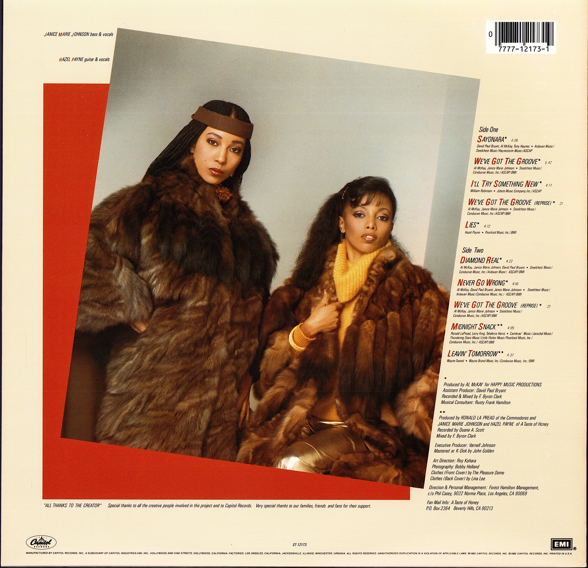 A Taste Of Honey – Ladies Of The Eighties Vinyl LP