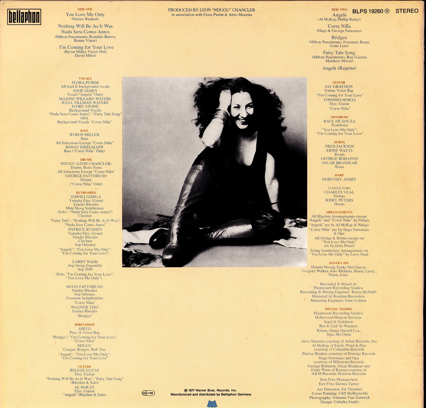 Flora Purim – Nothing Will Be As It Was...Tomorrow Vinyl LP | EU Original | 1977
