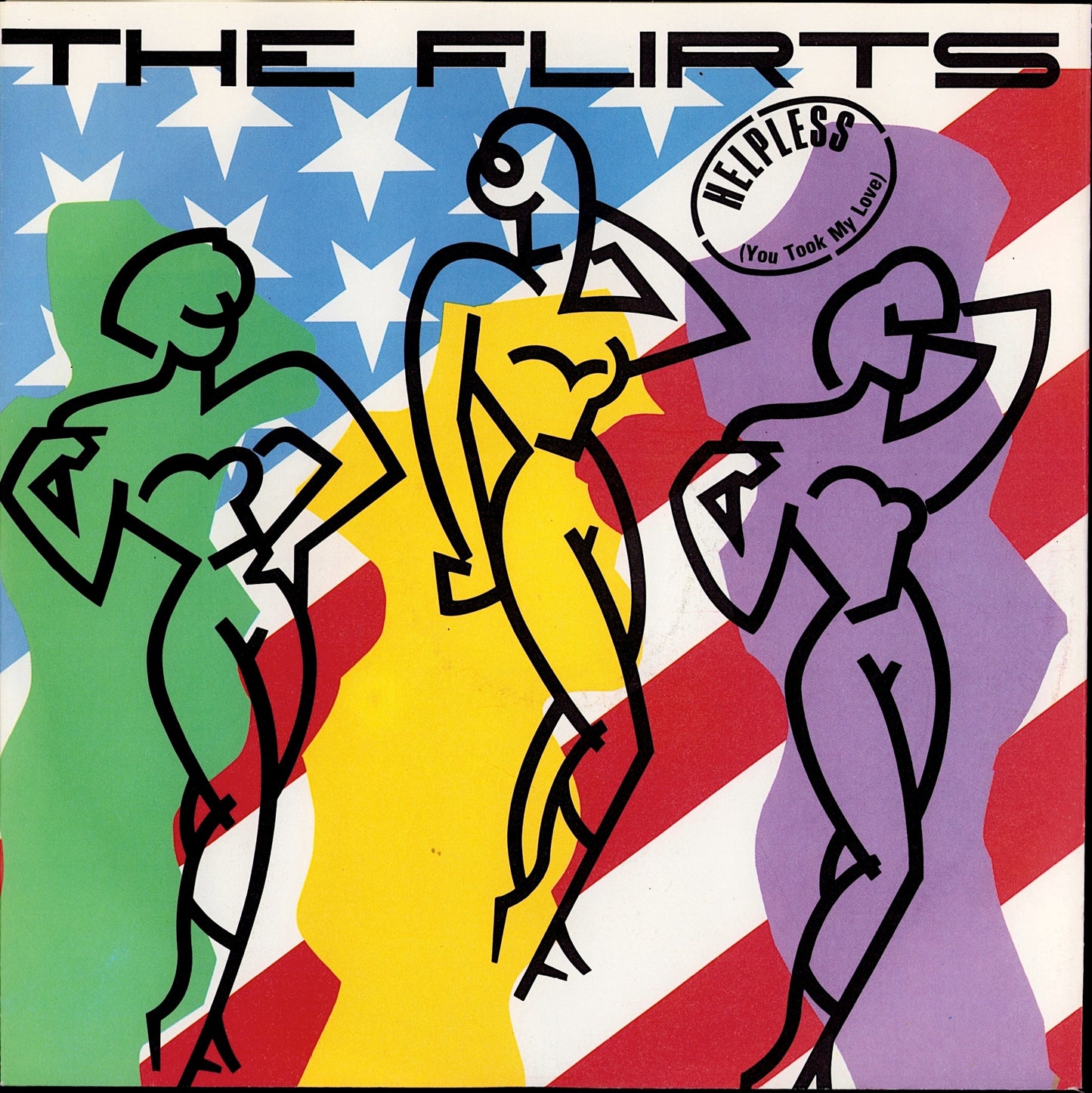 The Flirts – Helpless You Took My Love Vinyl 7" | EU Original | 1985