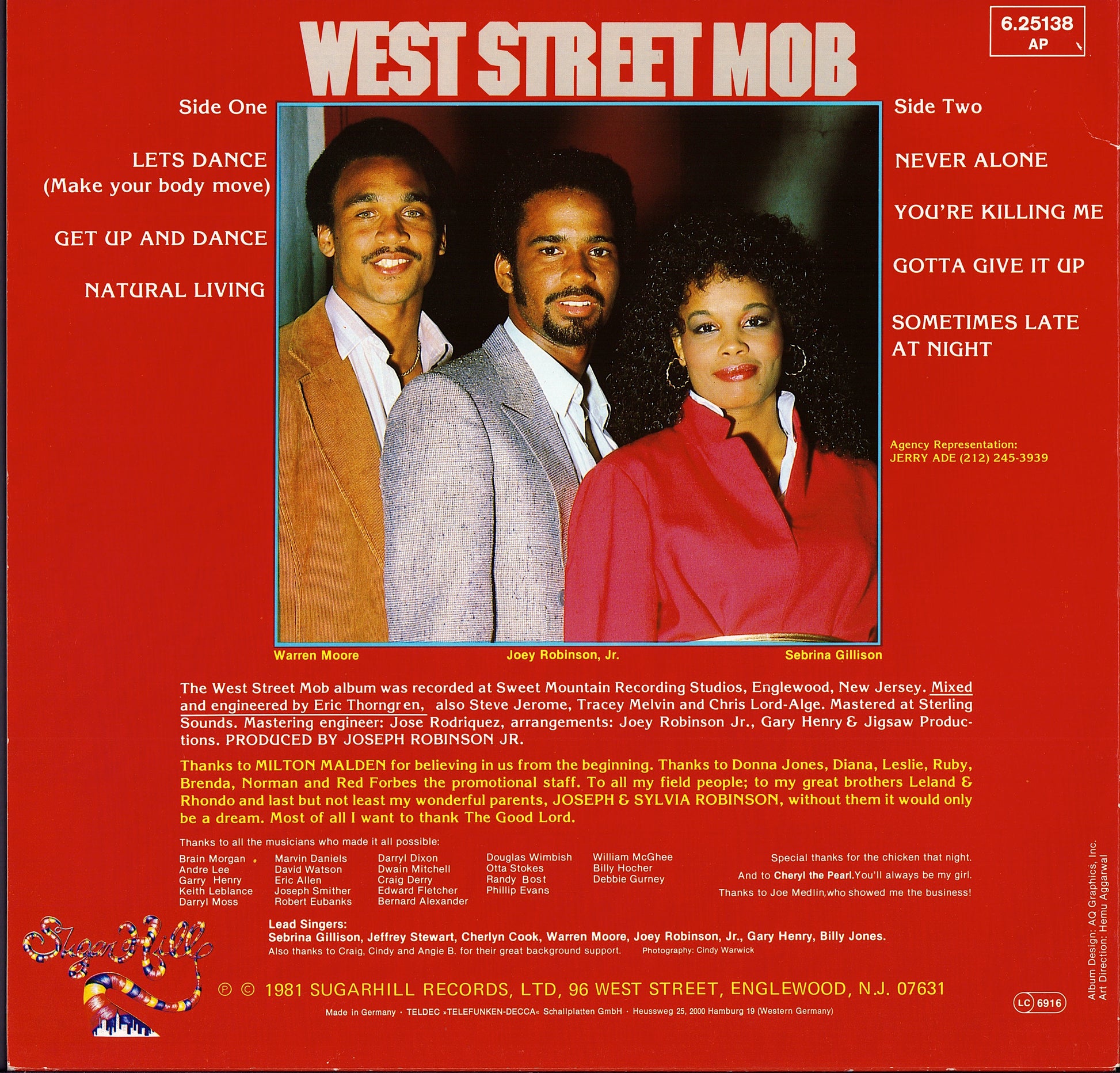 West Street Mob – West Street Mob Vinyl LP