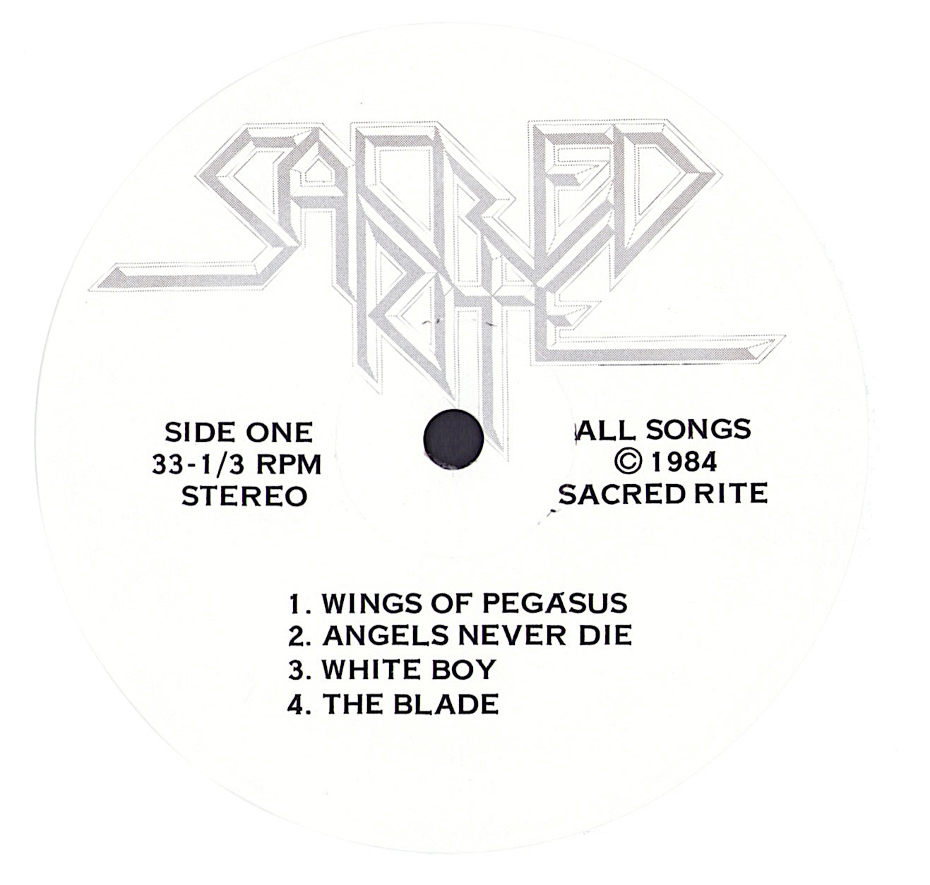 Sacred Rite ‎- Sacred Rite Vinyl LP