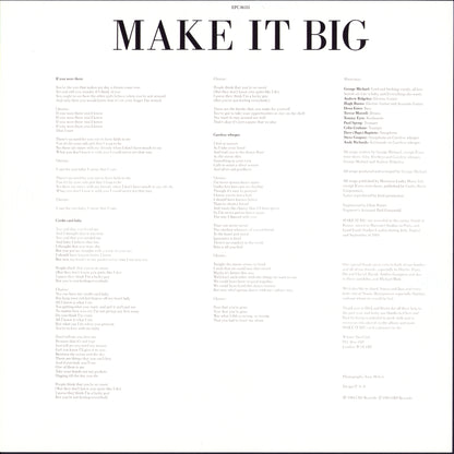 Wham! – Make It Big Vinyl LP