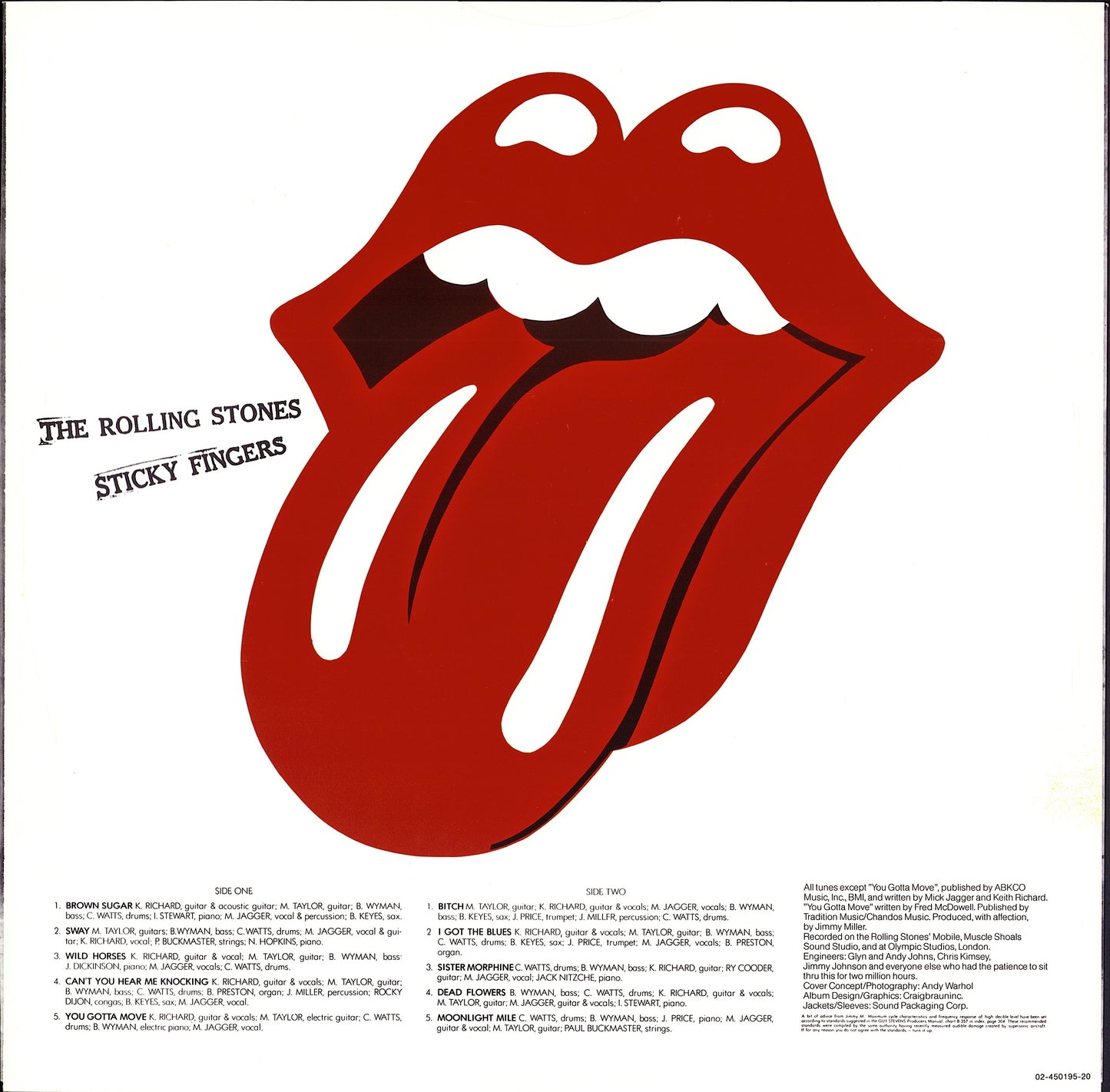 The Rolling Stones - Sticky Finger