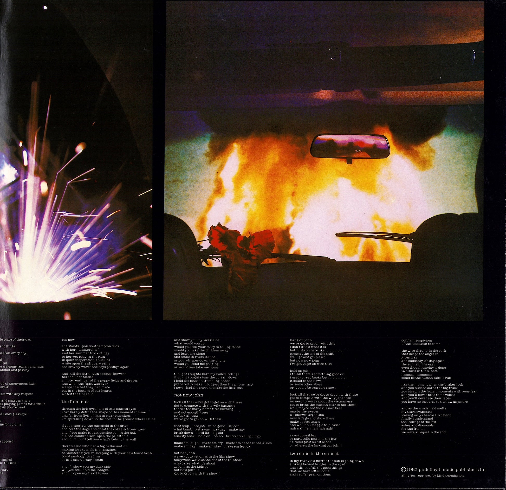 Pink Floyd - The Final Cut Vinyl LP