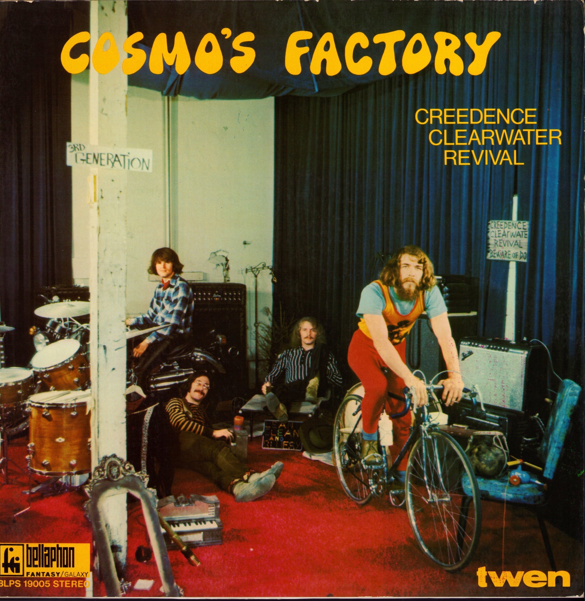 Creedence Clearwater Revival ‎- Cosmo's Factory (Vinyl LP) + Poster