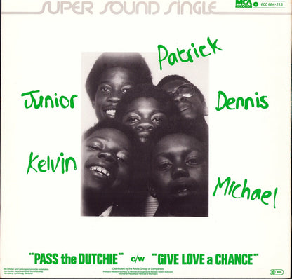 Musical Youth ‎- Pass The Dutchie Vinyl 12" Maxi-Single