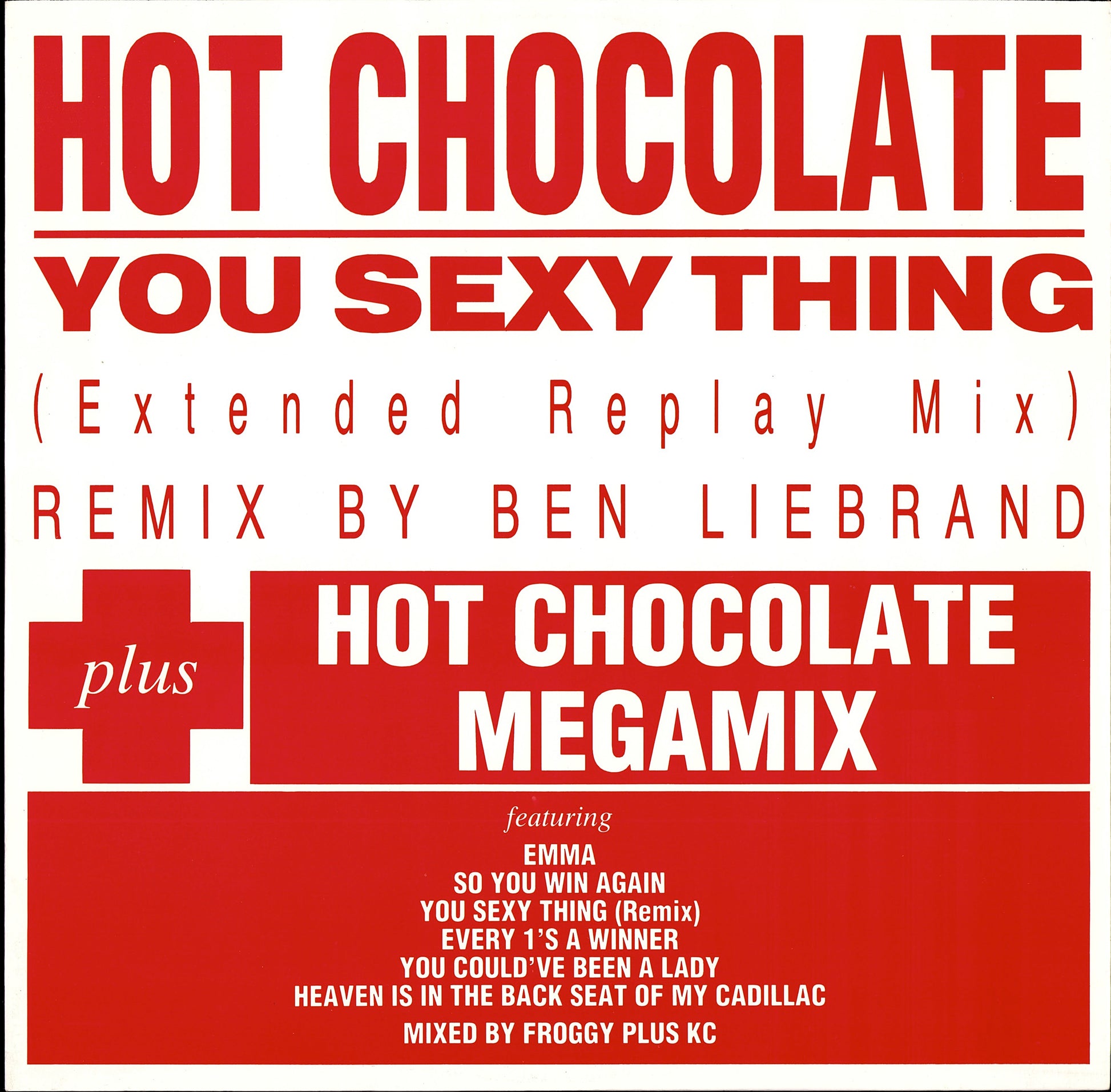 Hot Chocolate – You Sexy Thing Extended Replay Mix / Megamix Vinyl 12" | UK Original | 1987