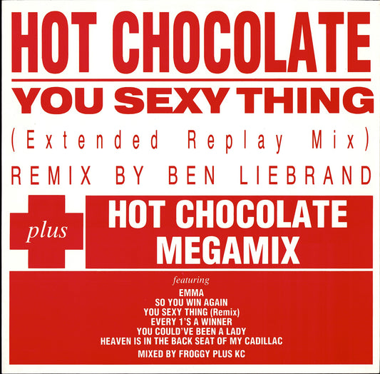 Hot Chocolate – You Sexy Thing Extended Replay Mix / Megamix Vinyl 12" | UK Original | 1987