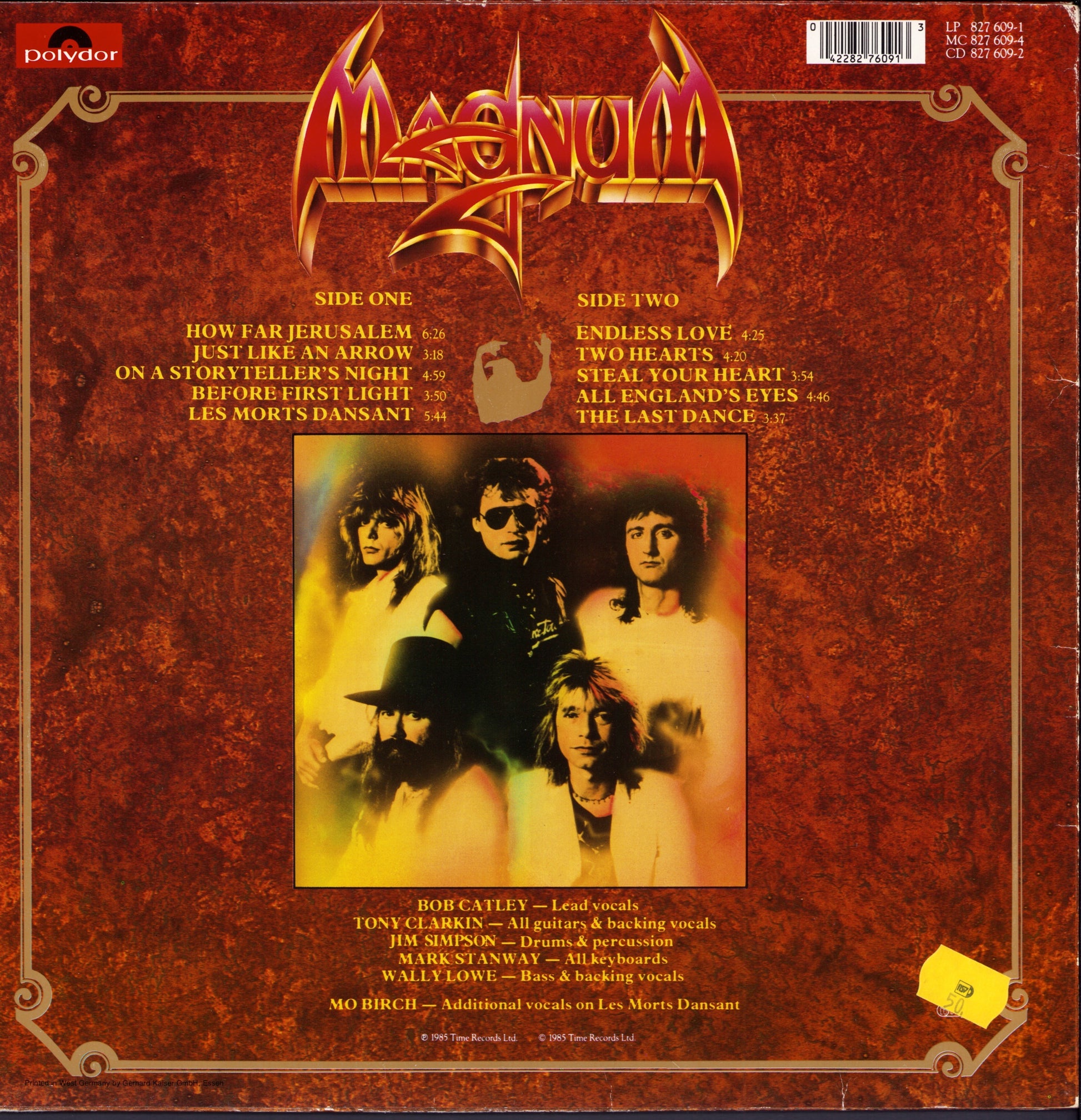 Magnum - On A Storyteller's Night Vinyl LP