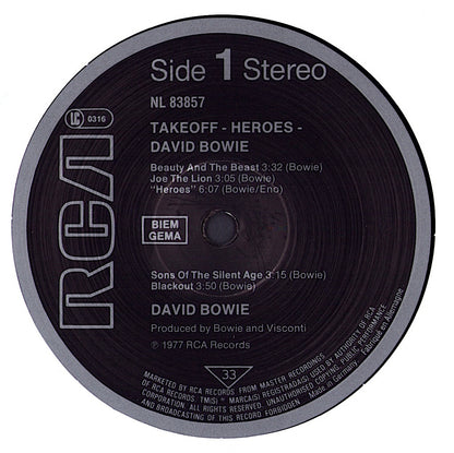 David Bowie - "Heroes" Vinyl LP